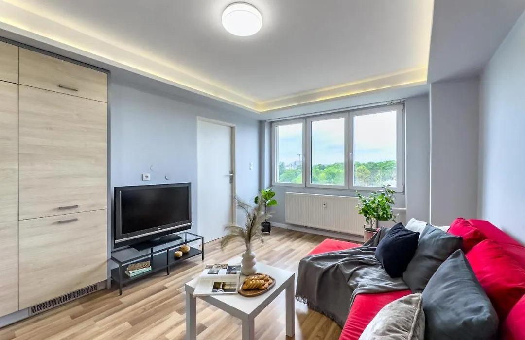 Apartament z widokiem na panoramę miasta-1